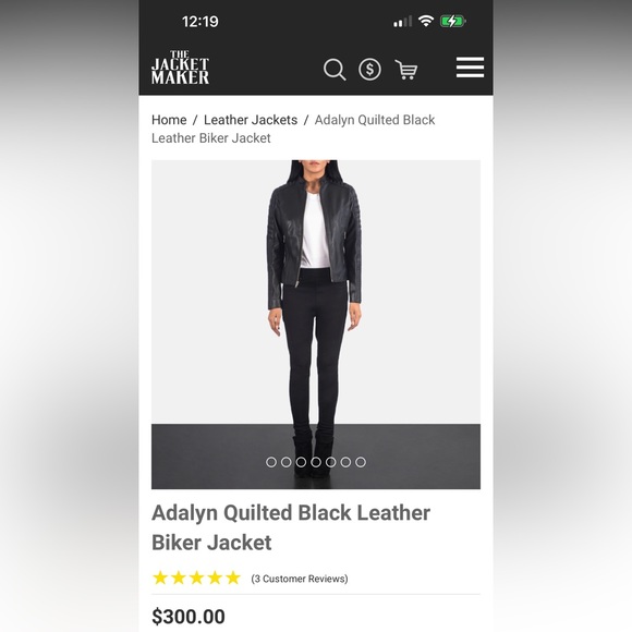 The Jacket Maker Leather Biker S - Picture 11 of 16